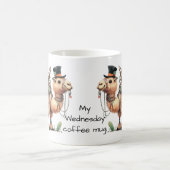 Mug Chameau Whimsical Mercredi Jour de la Humpe (Centre)