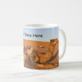 Mug Chameaux dans le désert d'Oman (Devant droit)