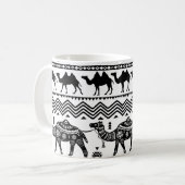 Mug Chameaux décoratifs Design Motif sans soudure (Devant gauche)