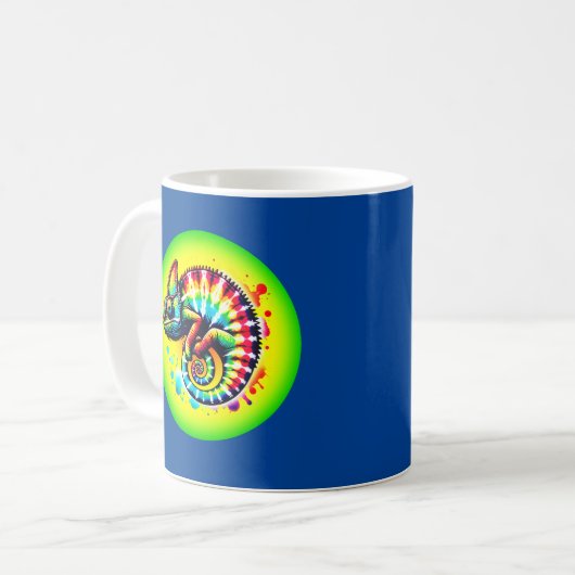 Mug Chameleon Cravate-Dye (Devant gauche)