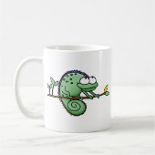 Mug Chameleon Cute Funny (Gauche)