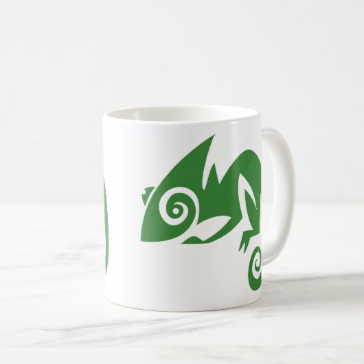 Mug Chameleon Graphique (Devant droit)