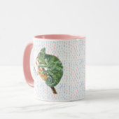 Mug Chameleon Jouant Au Blues En Pleine Musique Saxoph (Devant gauche)