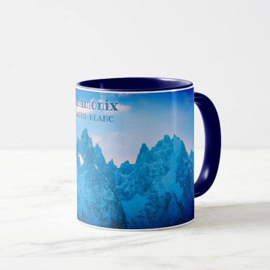 Mug Chamonix du Mont Blanc (Devant droit)