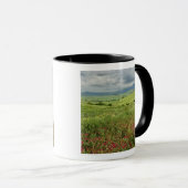 Mug Champ agricole, région de Toscane, Italie. (Devant droit)