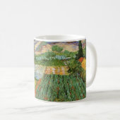 Mug Champ avec des pavots par Vincent van Gogh (Devant droit)
