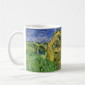 Mug Champ avec piles de blé par Vincent van Gogh (Gauche)