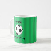 Mug Champ de balle de football (Devant gauche)