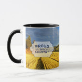 Mug Champ de blé après récolte (Gauche)