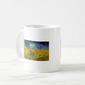 Mug Champ de blé avec corbeaux (Devant gauche)