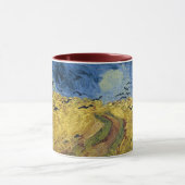 Mug Champ de blé avec corbeaux de Vincent van Gogh (18 (Centre)