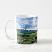 Mug Champ de blé avec meules de Vincent van Gogh (Gauche)