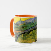 Mug Champ de blé de printemps, Sunrise par Vincent van (Devant gauche)