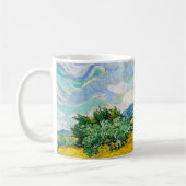 Mug Champ de blé de Vincent Van Gogh avec Cyprès (Gauche)