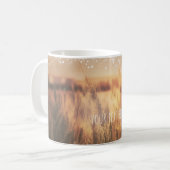Mug Champ de blé rustique personnalisé (Devant gauche)