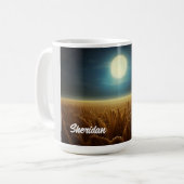 Mug Champ de blé sous la lumière de la lune (Devant gauche)