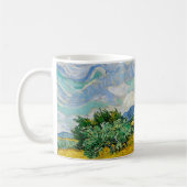 Mug Champ de blé Van Gogh avec Cyprès. Impressionnisme (Gauche)