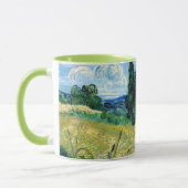 Mug Champ de blé vert avec Cypress - Vincent Van Gogh (Gauche)