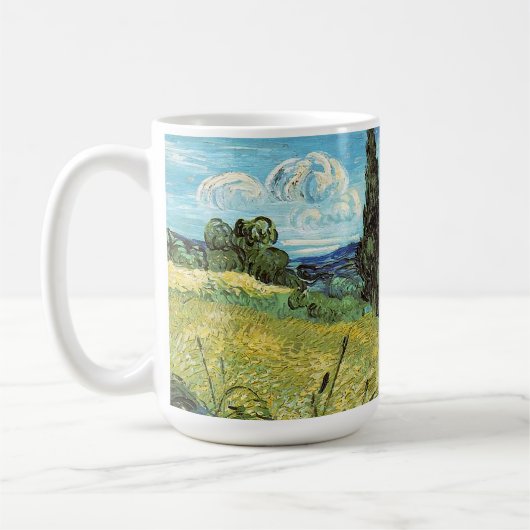 Mug Champ de blé vert Vincent van Gogh (Gauche)