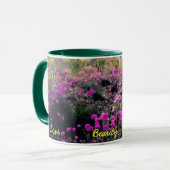 Mug Champ de boue de fleurs (Devant gauche)