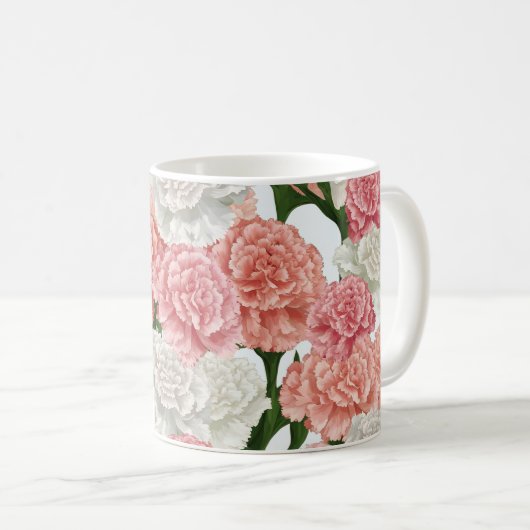 Mug Champ de carnation (Devant droit)