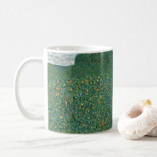 Mug Champ de coquelicots par Gustav Klimt, Art nouveau