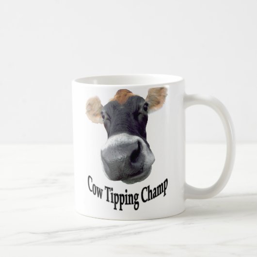 Mug Champ de cow pourboire (Droite)
