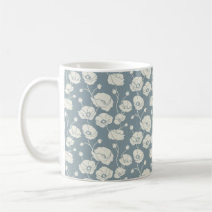 Mug Champ de crèmes sur le bleu