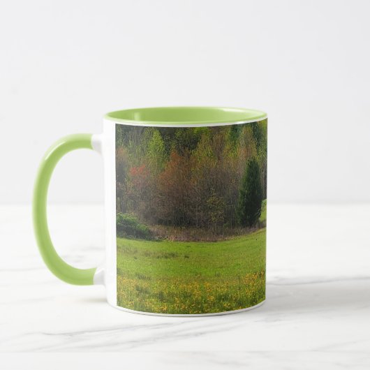 Mug Champ de fleurs (Gauche)