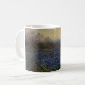 Mug Champ de fleurs de bleuets (paysage rural) (Devant gauche)