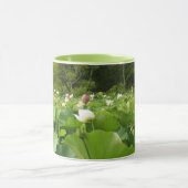 Mug Champ de fleurs de Lotus Jardin d'été (Centre)