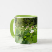 Mug Champ de fleurs de Lotus Jardin d'été (Devant gauche)