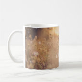 Mug Champ de fleurs rustique campagne coucher de solei (Gauche)