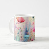 Mug Champ de fleurs sauvages (Devant gauche)