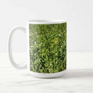 Mug Champ de fleurs vert