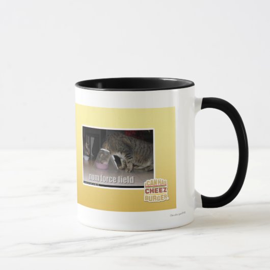 Mug champ de force de nom (Droite)