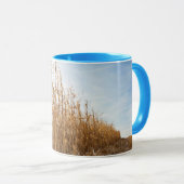 Mug Champ de maïs en partie moissonné (Devant droit)
