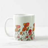 Mug Champ de pavot de Filigranes  (Gauche)