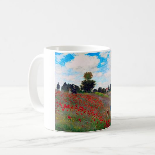 Mug Champ de pavot, Monet (Devant gauche)
