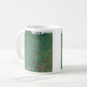 Mug Champ de pavot par Gustav Klimt, Art Nouveau Vinta (Devant gauche)
