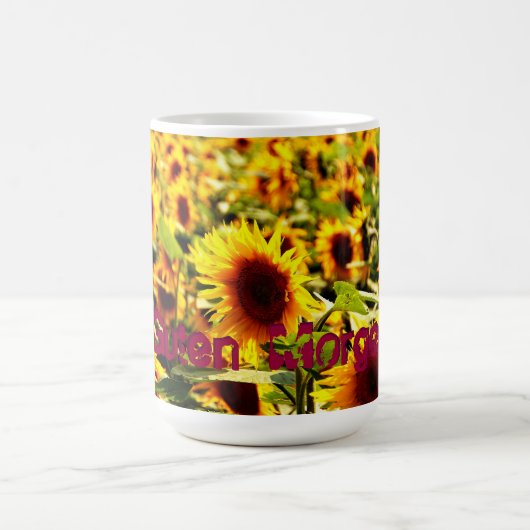 Mug champ de tournesols (Centre)