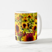 Mug champ de tournesols (Devant droit)