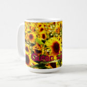 Mug champ de tournesols (Devant gauche)
