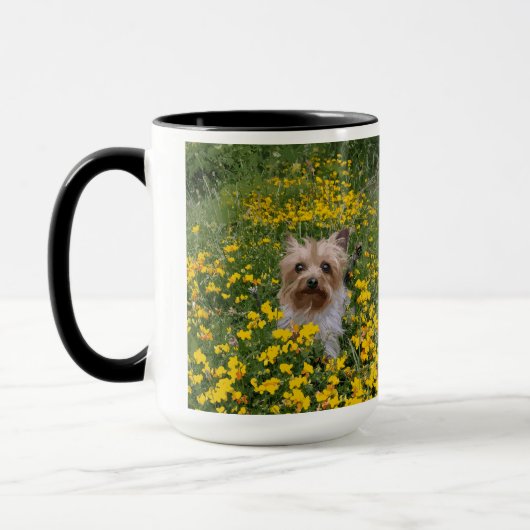 Mug champ de Yorkshire Terrier (Gauche)