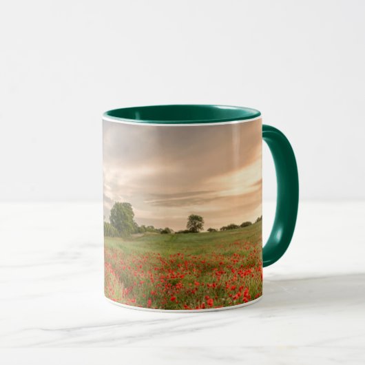 Mug Champ des pavots (Devant droit)