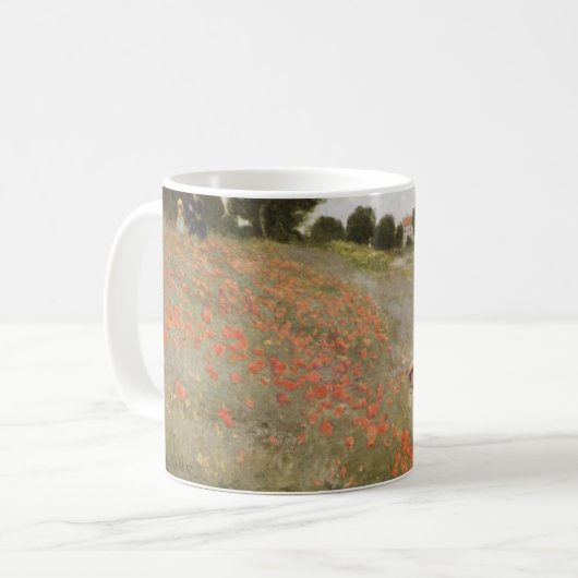 Mug Champ des pavots Claude Monet (Devant gauche)