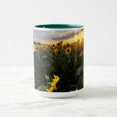 Mug Champ des tournesols de floraison (Centre)
