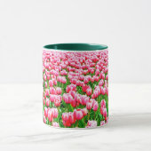Mug Champ des tulipes roses (Centre)
