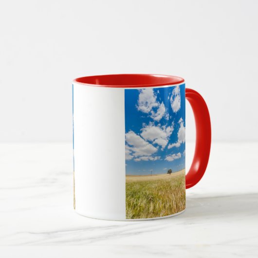 Mug champ ensoleillé (Devant droit)