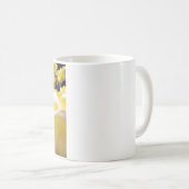 Mug champ jaune de tulipe (Devant droit)